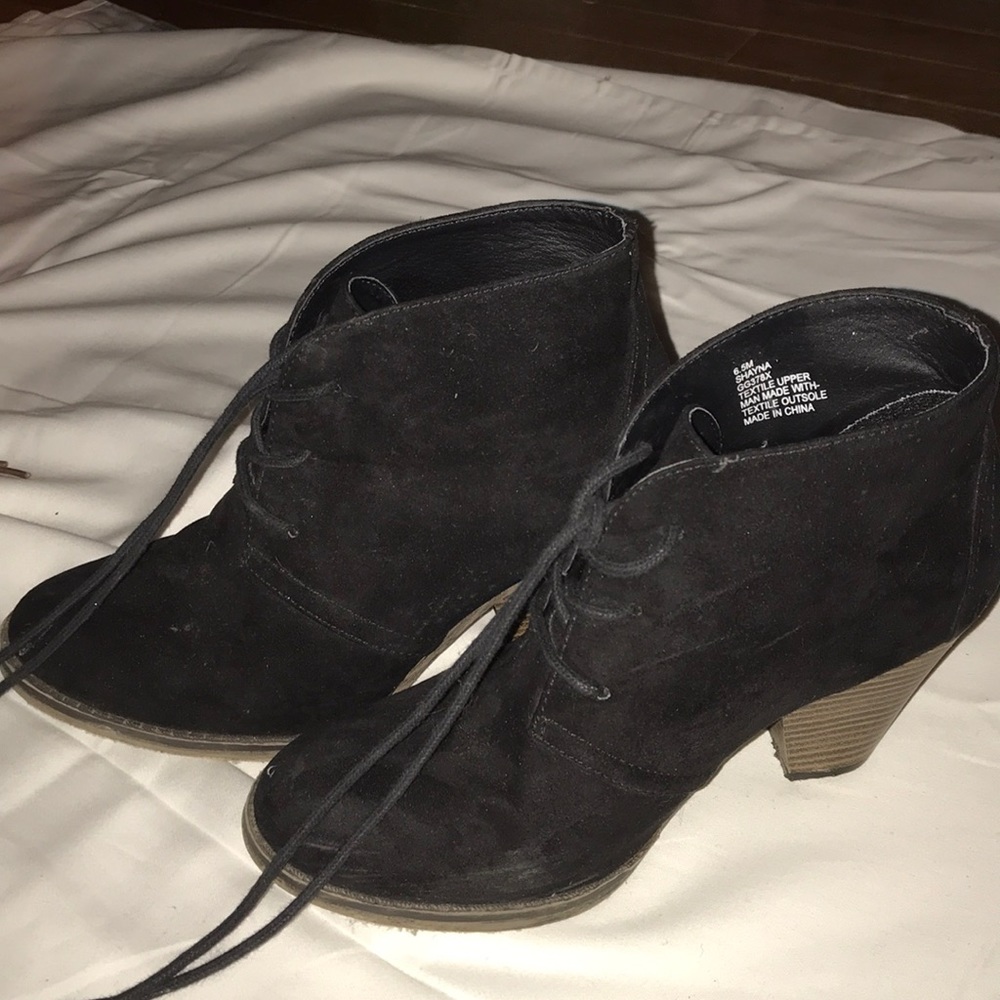 Black heels